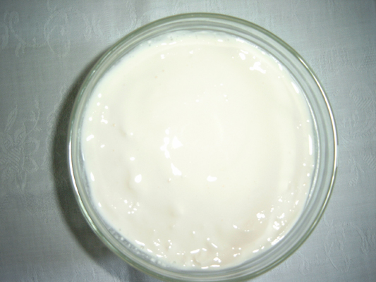 Sheep yoghurt